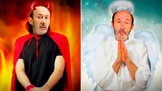 Rubalcaba, de demonio a &aacute;ngel en El Intermedio