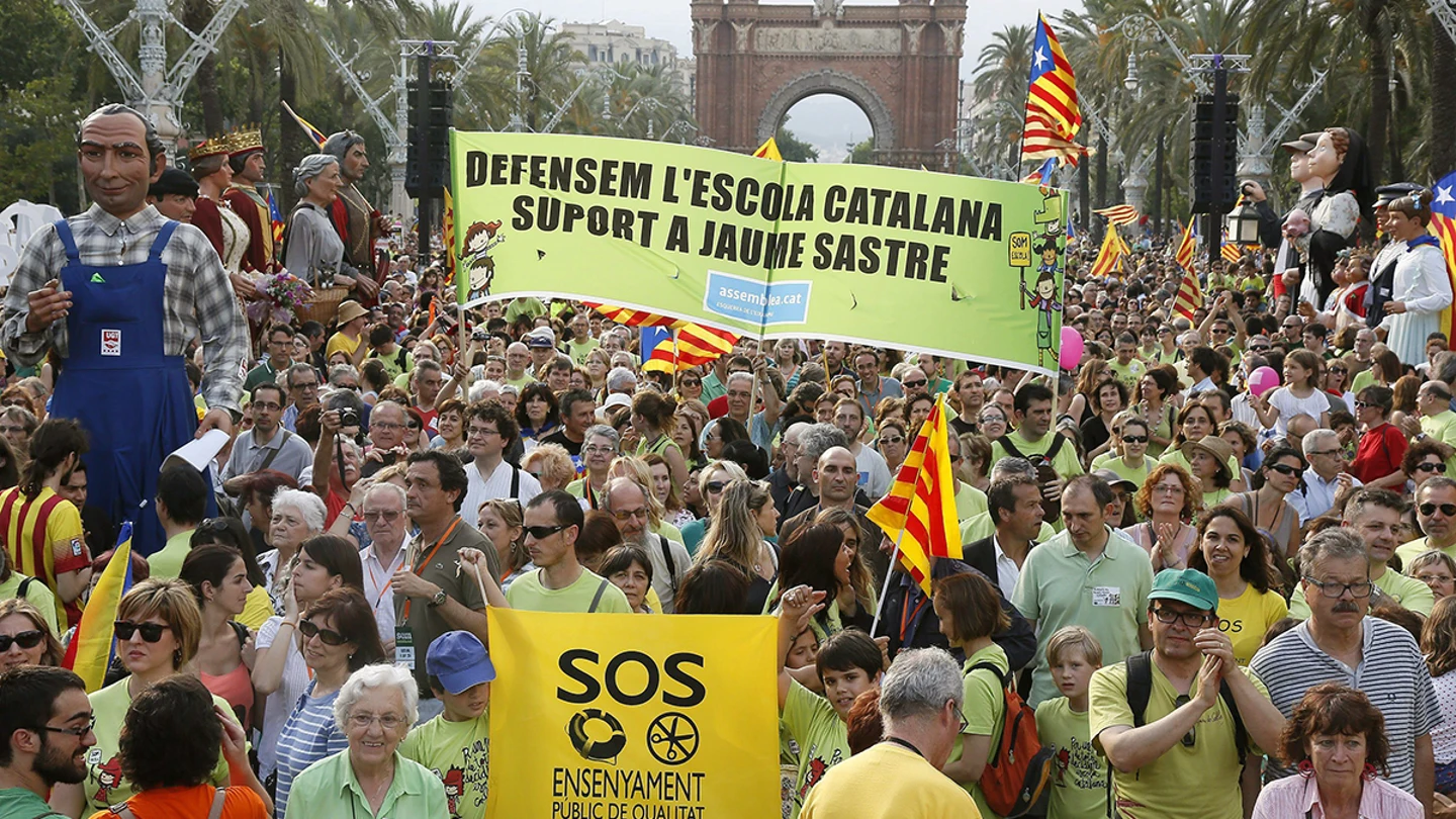 Manifestación en Barcelona Manifestación en Barcelona