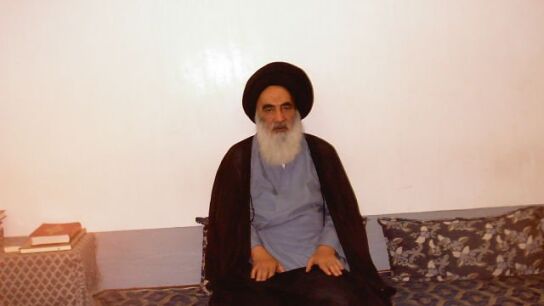 El principal cl&eacute;rigo chi&iacute; de Irak, Al&iacute; al Sistan&iacute;