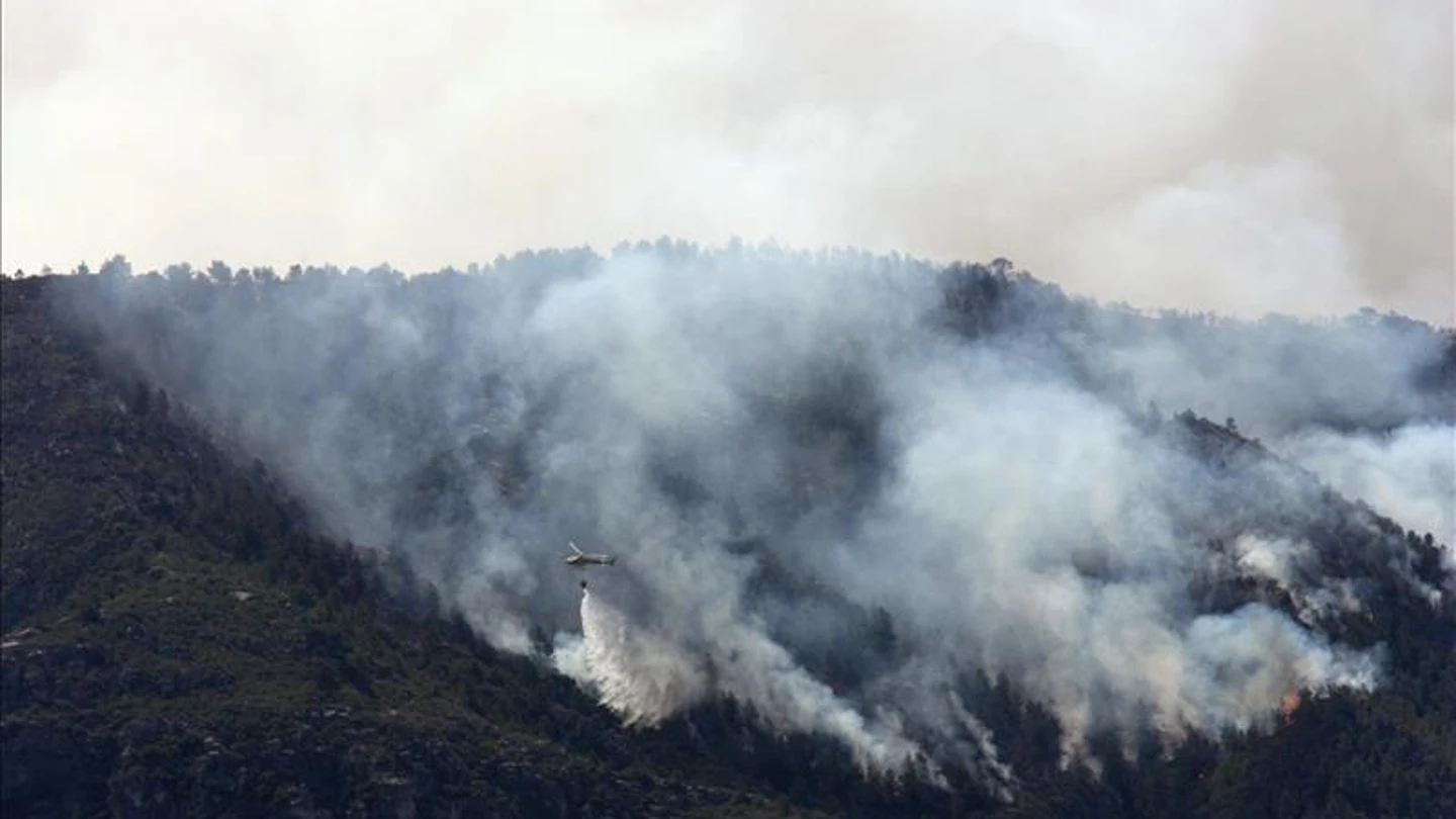 El incendio de Tivissa El incendio de Tivissa