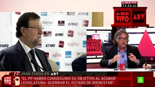 Joan Tardá en Al Rojo Vivo Joan Tardá en Al Rojo Vivo