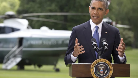 Barack Obama comparece ante los medios Barack Obama comparece ante los medios