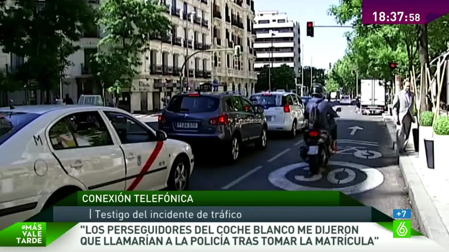 Testigo del incidente de Gallardón Testigo del incidente de Gallardón