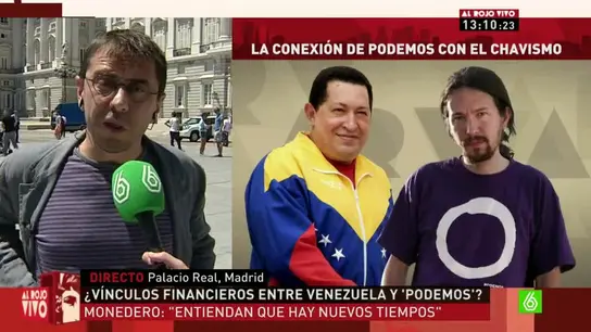 Monedero habla sobre la financiación de Podemos Monedero habla sobre la financiación de Podemos
