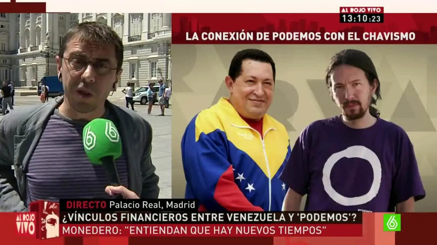 Monedero habla sobre la financiación de Podemos Monedero habla sobre la financiación de Podemos