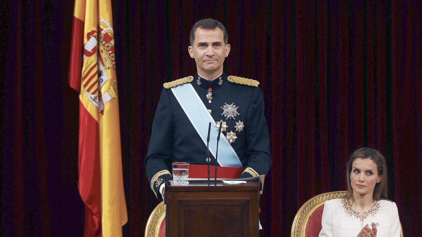 Felipe VI, ante las Cortes Generales