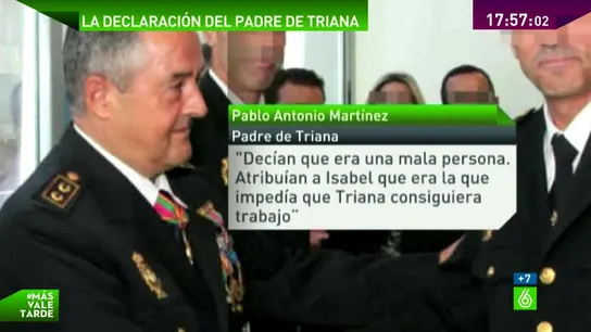 Pablo Antonio Martínez, padre de Triana Pablo Antonio Martínez, padre de Triana