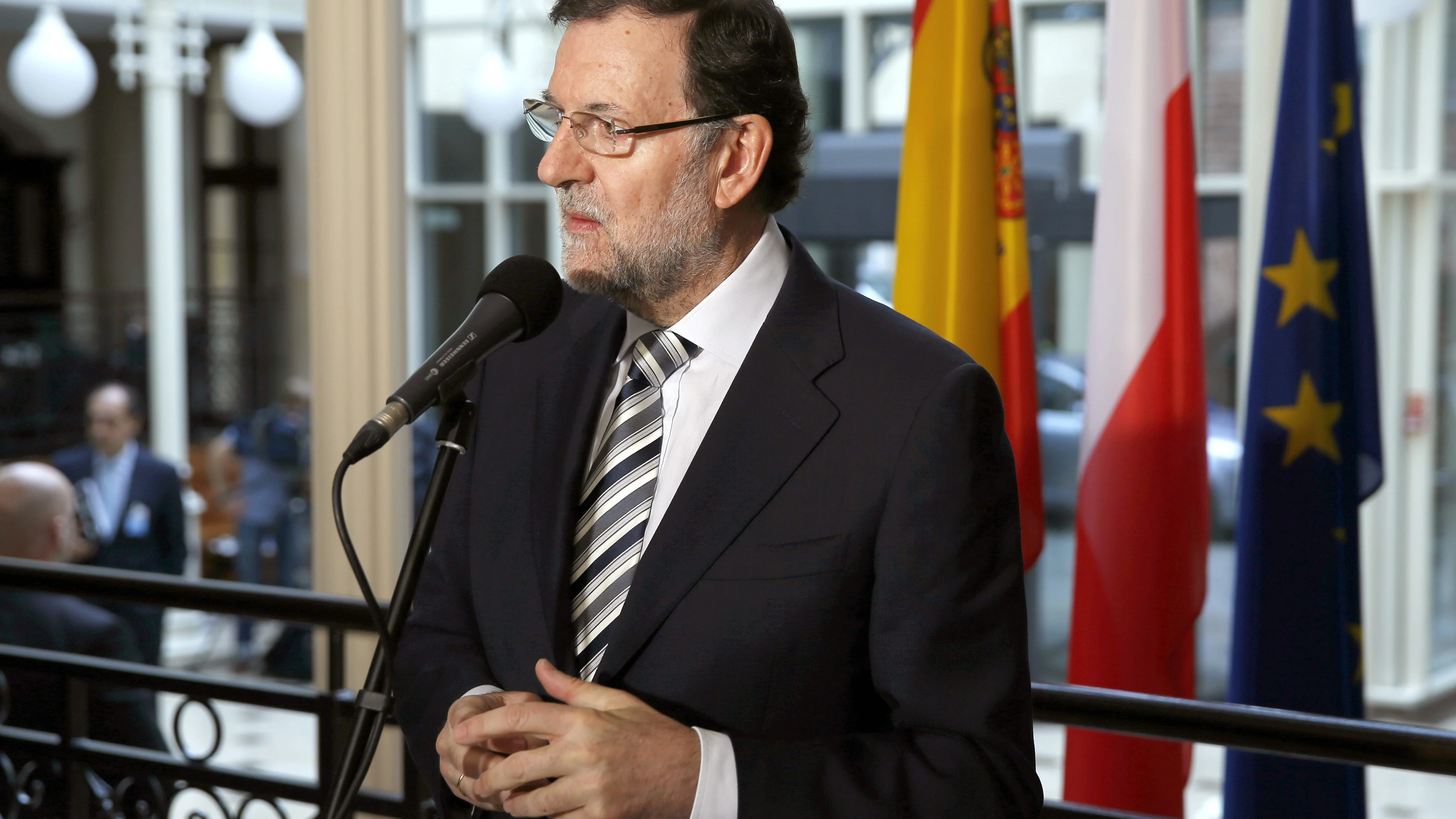 El presidente del Gobierno, Mariano Rajoy