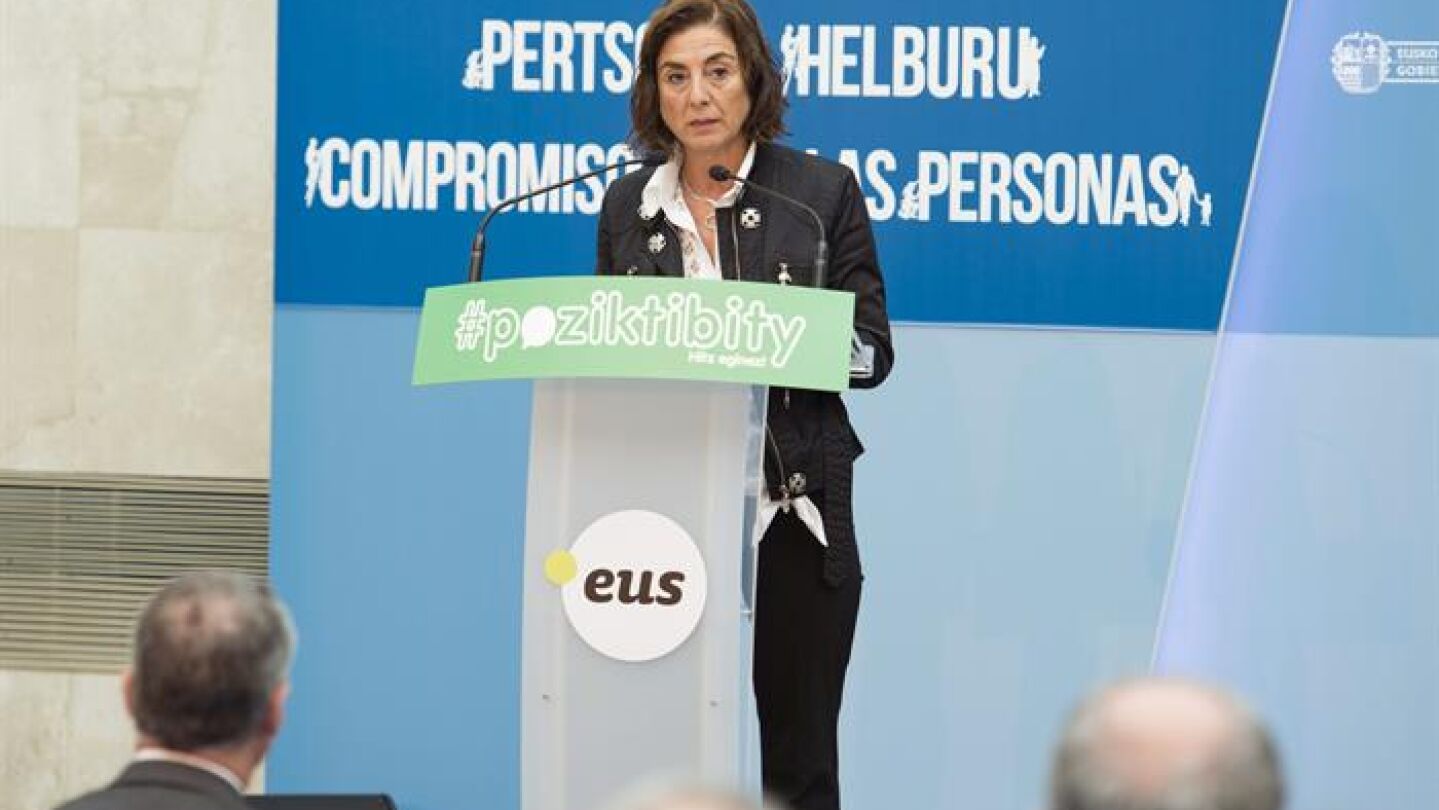 Cristina Uriarte, consejera de Educaci&oacute;n del Pa&iacute;s Vasco