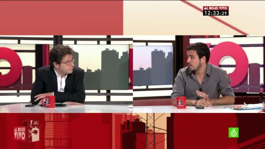 Fernando Berl&iacute;n y Alberto Garz&oacute;n en Al Rojo Vivo