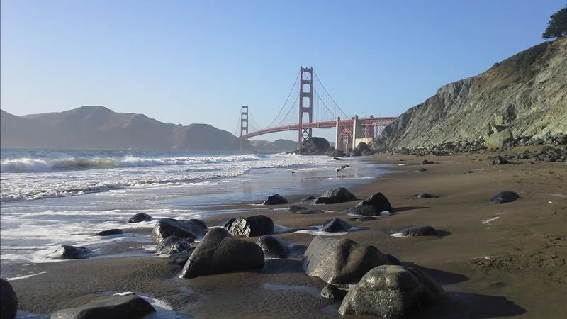 El Golden Gate de San Francisco, uno de los puentes más famosos del planeta.