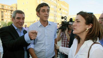 El aspirante a la Secretaría General del PSOE Eduardo Madina