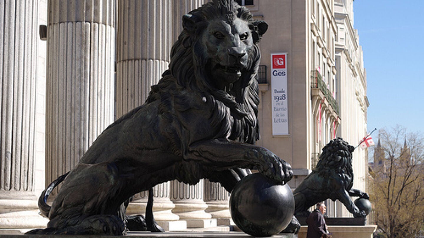 Leones del Congreso de los Diputados