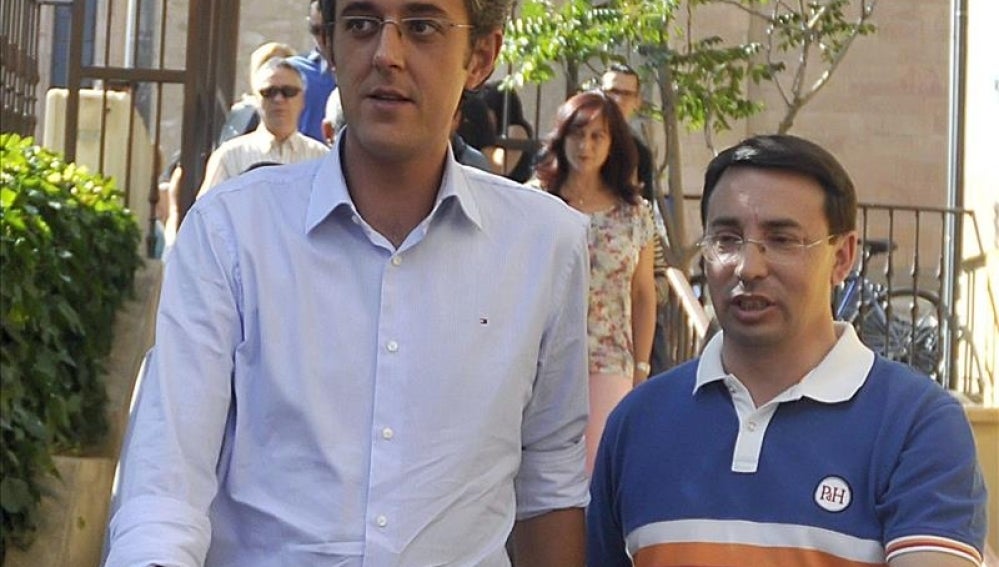 El candidato a secretario general del PSOE, Eduardo Madina