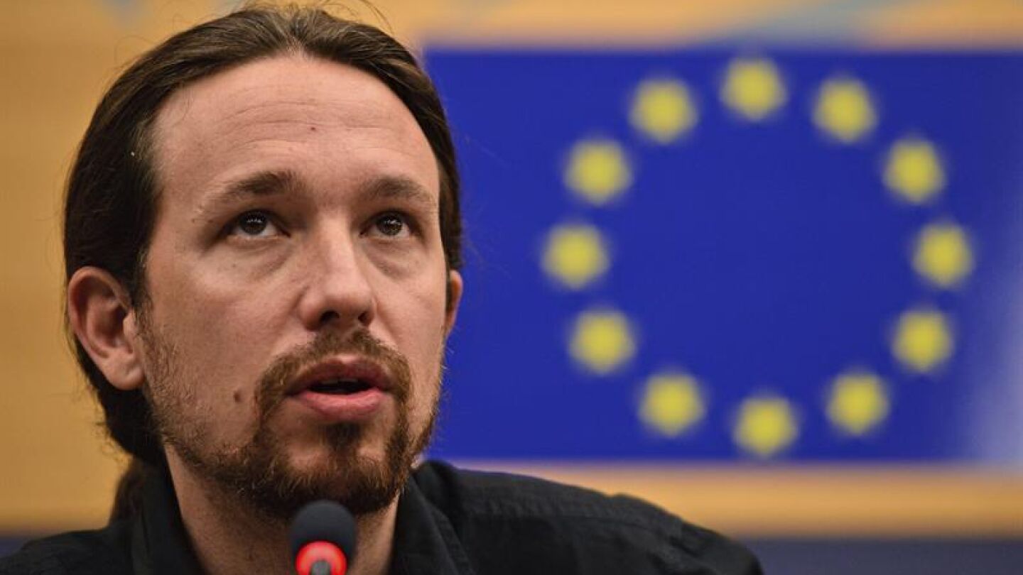 Pablo Iglesias, eurodiputado de Podemos