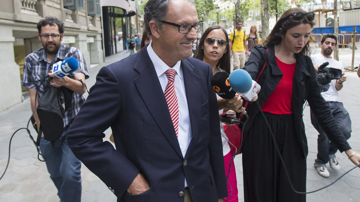 El abogado de Iñaki Urdangarin, Mario Pascual Vives El abogado de Iñaki Urdangarin, Mario Pascual Vives