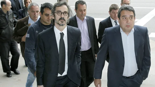 El exalcalde de Sabadell (Barcelona) Manuel Bustos (d) y su hermano Francisco El exalcalde de Sabadell (Barcelona) Manuel Bustos (d) y su hermano Francisco