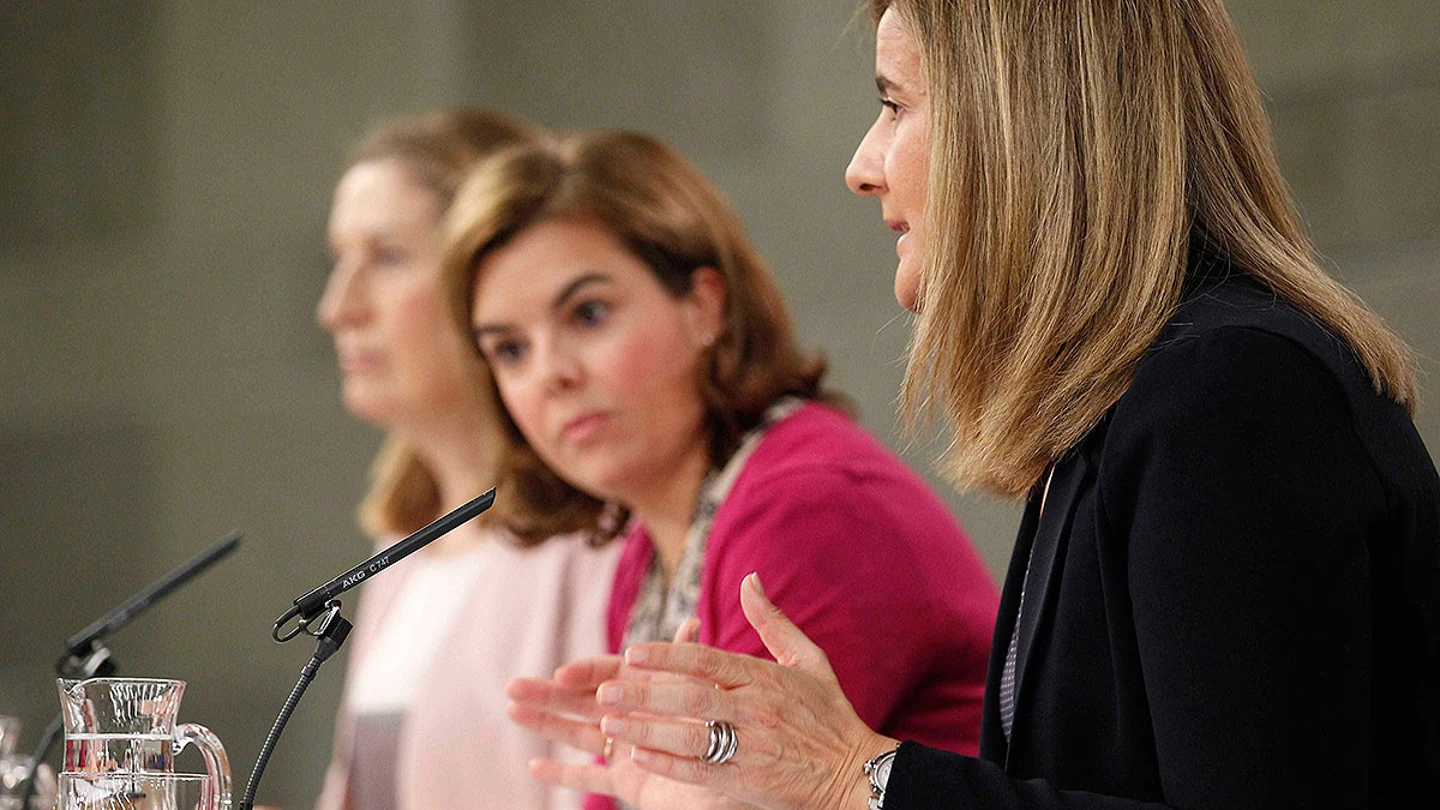 Fátima Báñez tras el Consejo de Minsitros Fátima Báñez tras el Consejo de Minsitros