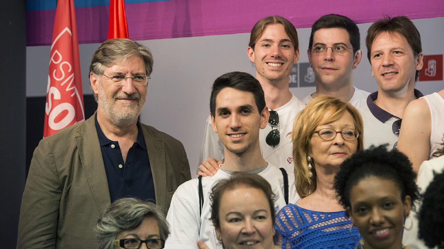 El candidato a liderar el PSOE, Jos&eacute; Antonio P&eacute;rez Tapias