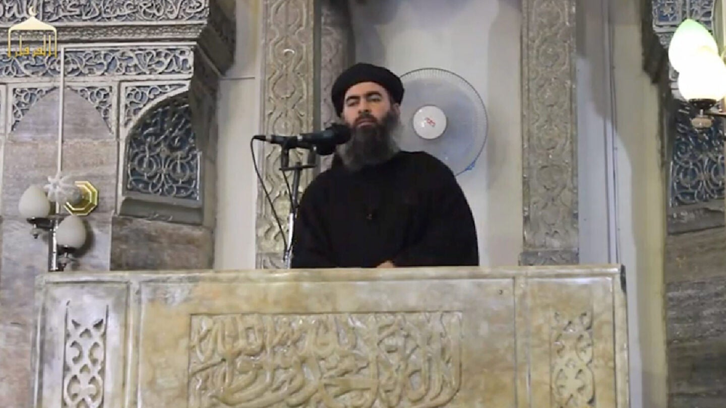El l&iacute;der del radical Estado Isl&aacute;mico, Abu Bakr al Bagdadi