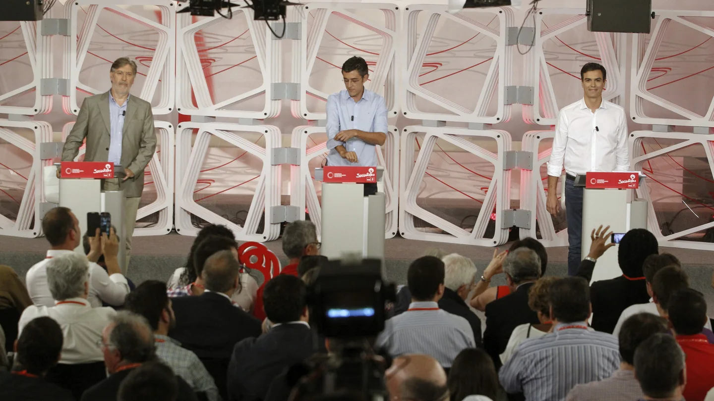 Candidatos a liderar el PSOE Candidatos a liderar el PSOE