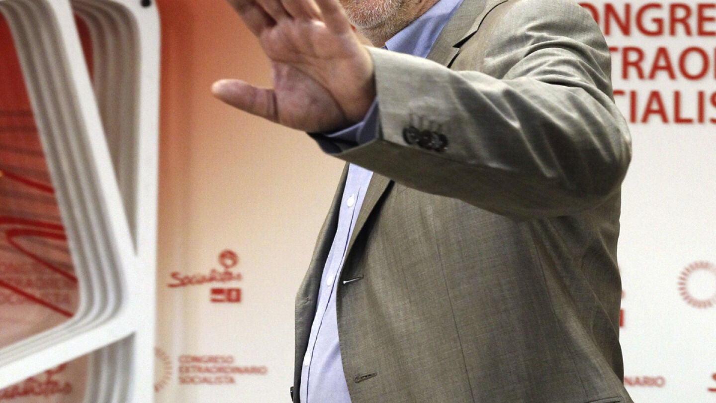 Antonio P&eacute;rez Tapias, candidato a la Secretar&iacute;a General del PSOE