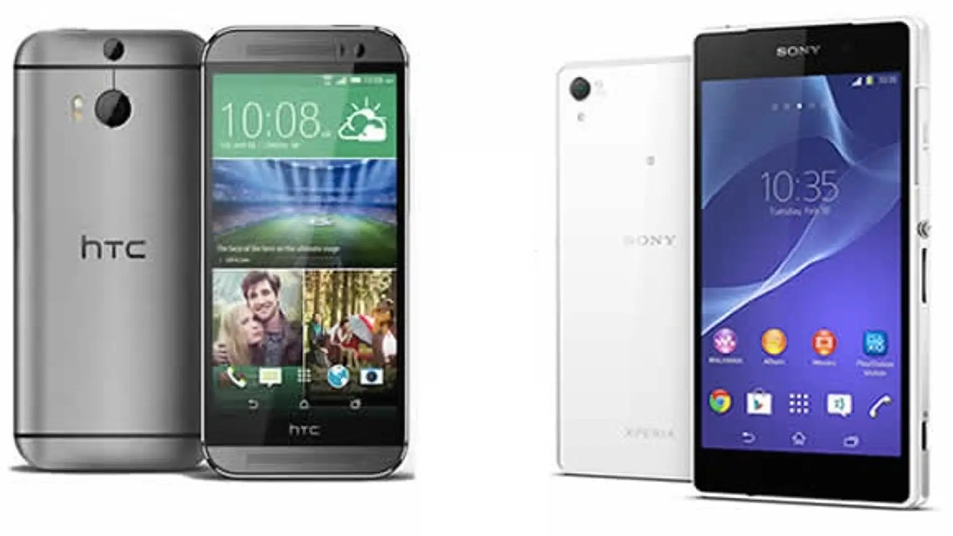 HTC One M8 vs Sony Xperia Z2