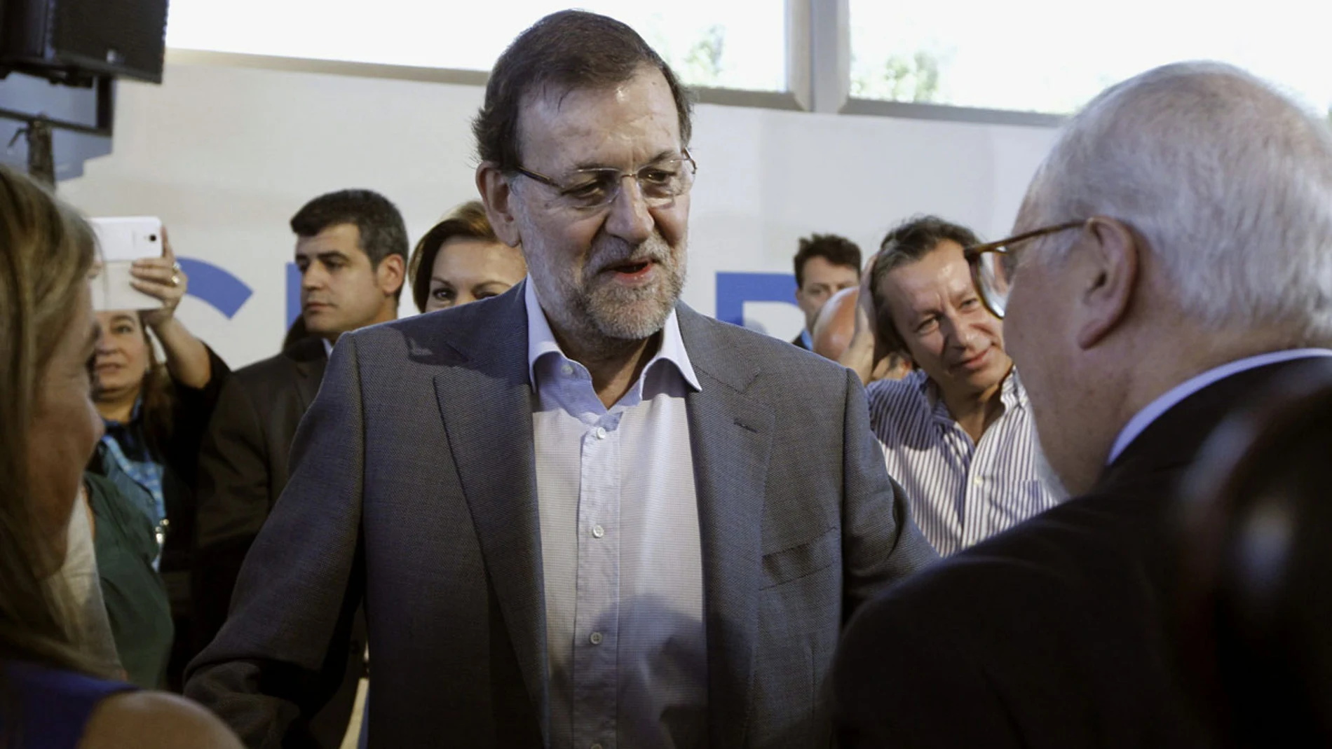 Mariano Rajoy en el acto de clausura