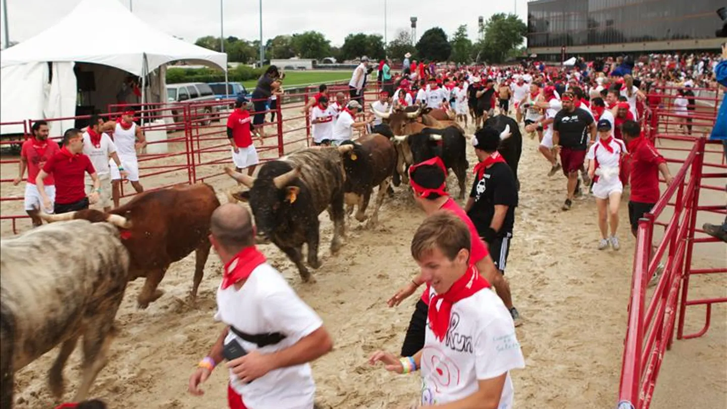 Los Sanfermines cruzan el charco Los Sanfermines cruzan el charco