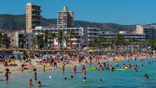 Buen tiempo en las playas de Mallorca Buen tiempo en las playas de Mallorca