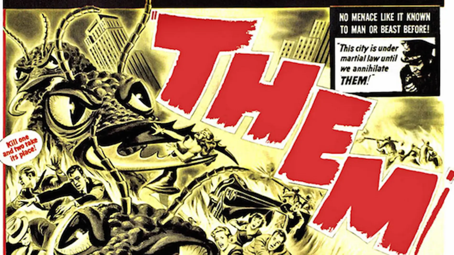 Cartel de la película “Them” (1954)
