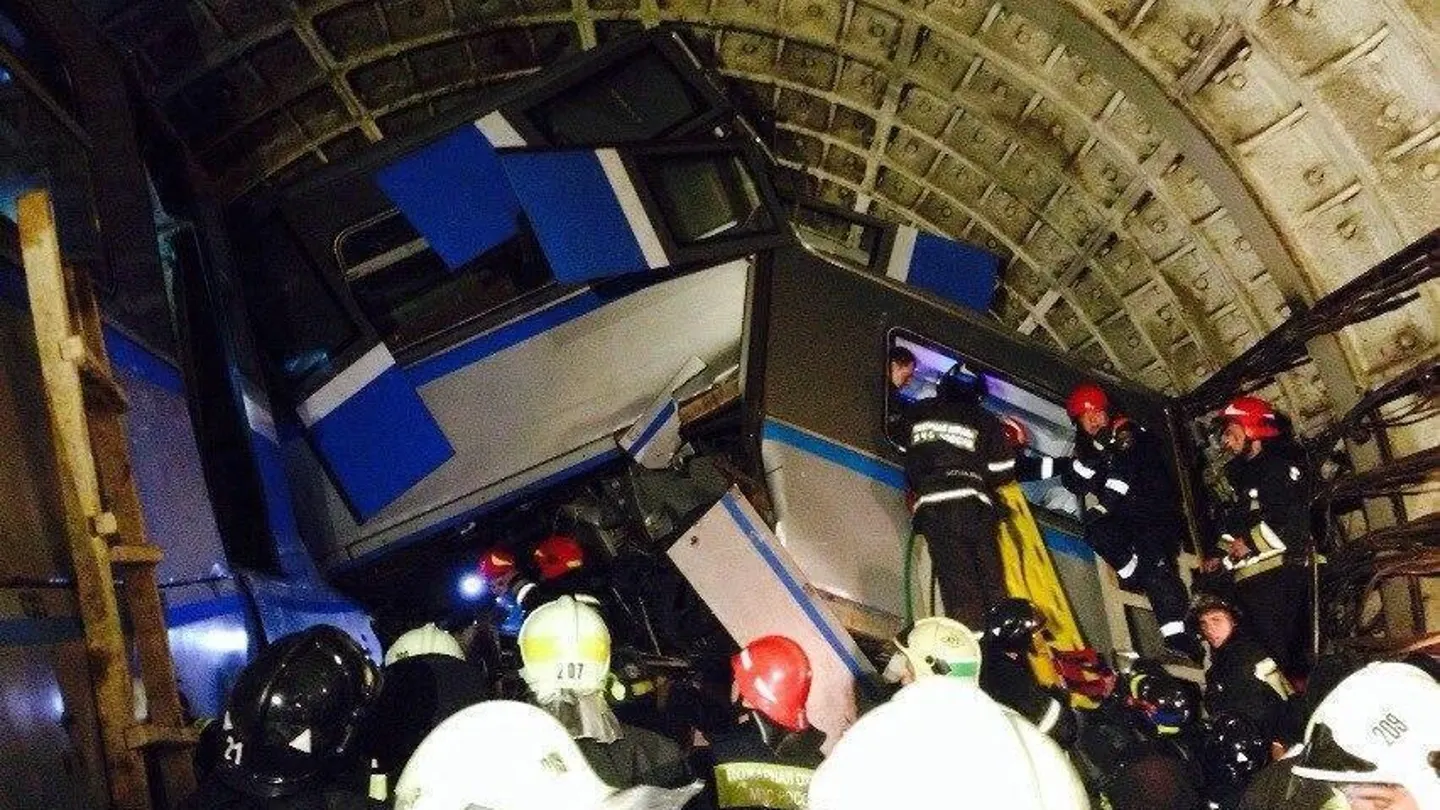 Así terminó uno de los vagones del metro accidentado Así terminó uno de los vagones del metro accidentado