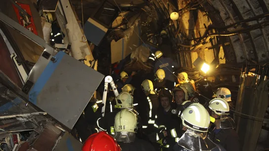 Detenidos dos técnicos del metro de Moscú Detenidos dos técnicos del metro de Moscú
