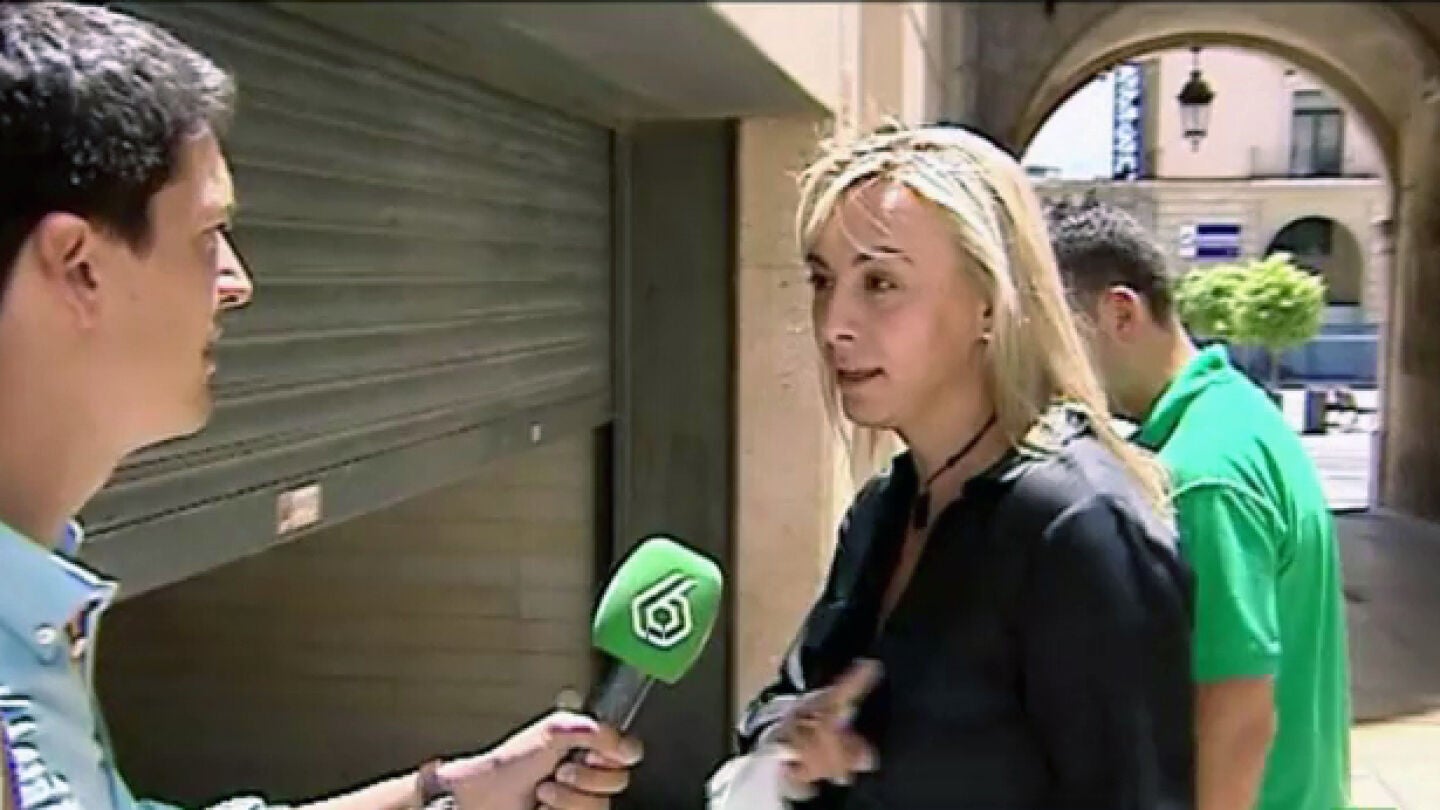 Sonia Castedo, captada por las c&aacute;maras de laSexta