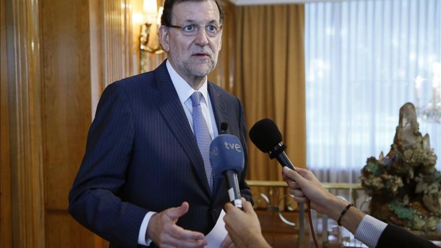 El presidente del Gobierno, Mariano Rajoy