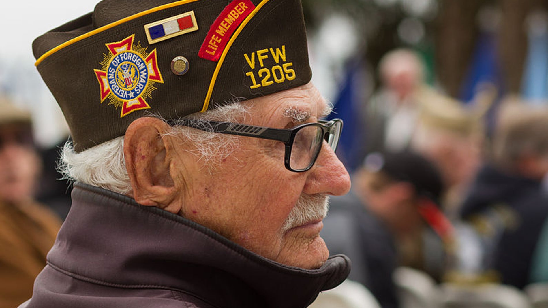 Un veterano de la Segunda Guerra Mundial