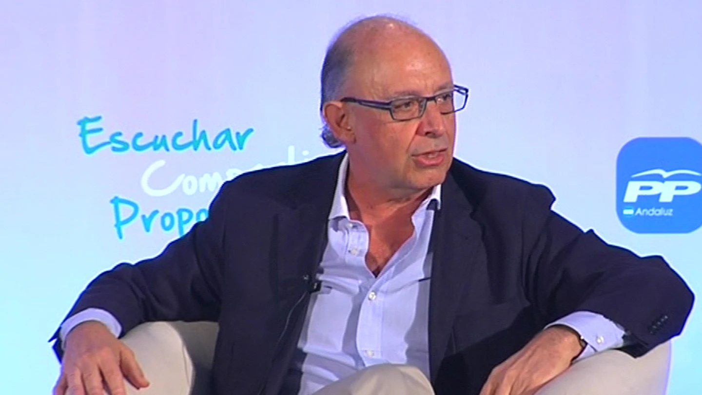 Montoro, en un acto del PP Montoro, en un acto del PP