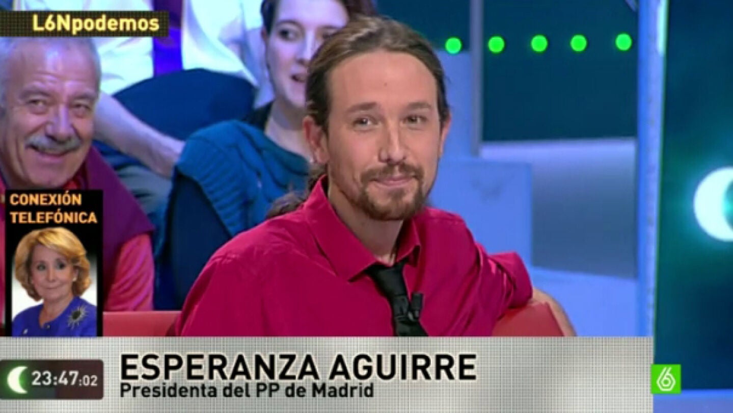 Pablo Iglesias en laSexta Noche