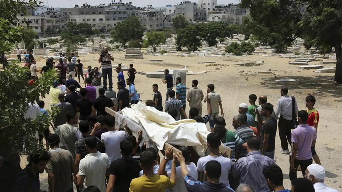 Un funeral en Gaza Un funeral en Gaza