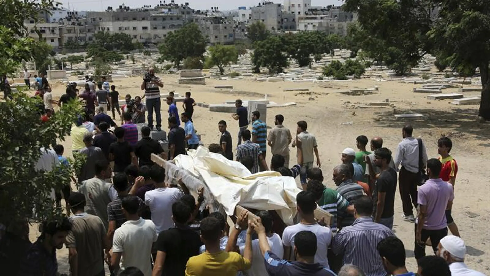 Un funeral en Gaza