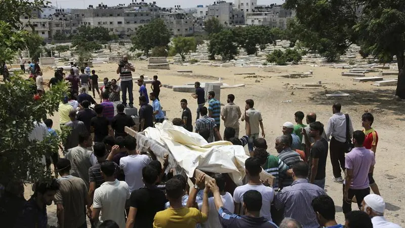 Un funeral en Gaza