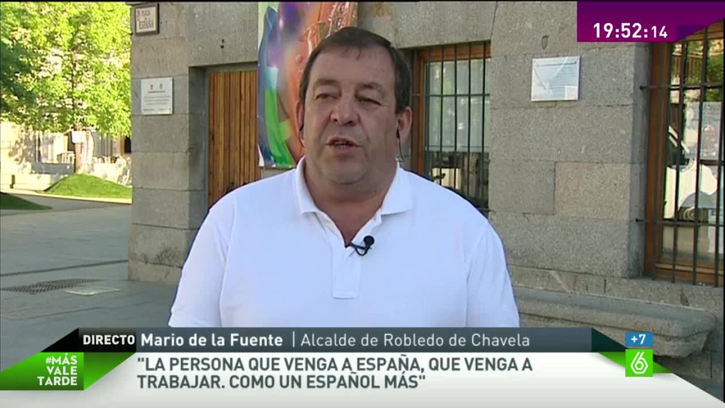 Mario de la Fuente, alcalde de Robledo de Chavela