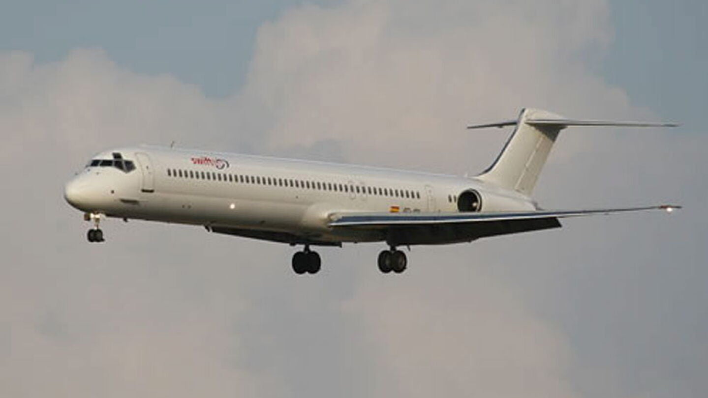 Avi&oacute;n de Swiftair desaparecido