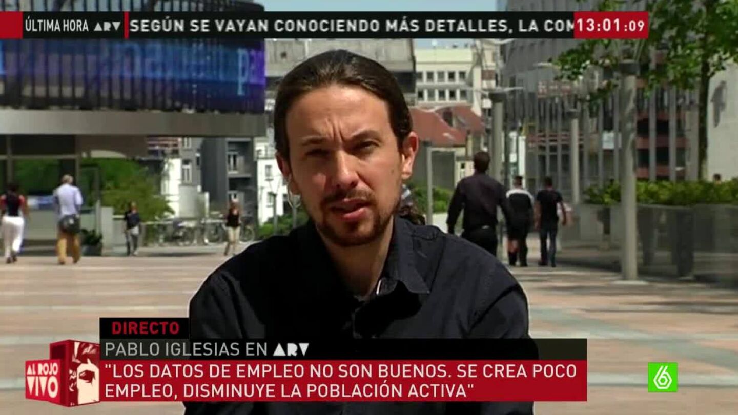Pablo Iglesias en ARV