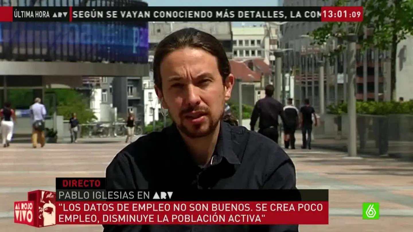 Pablo Iglesias en ARV Pablo Iglesias en ARV