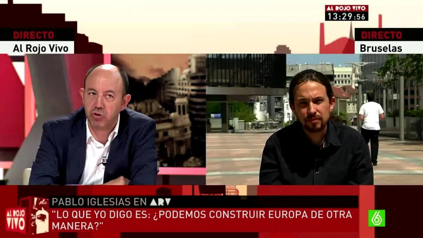 Gonzalo Bernardos y Pablo Iglesias Gonzalo Bernardos y Pablo Iglesias