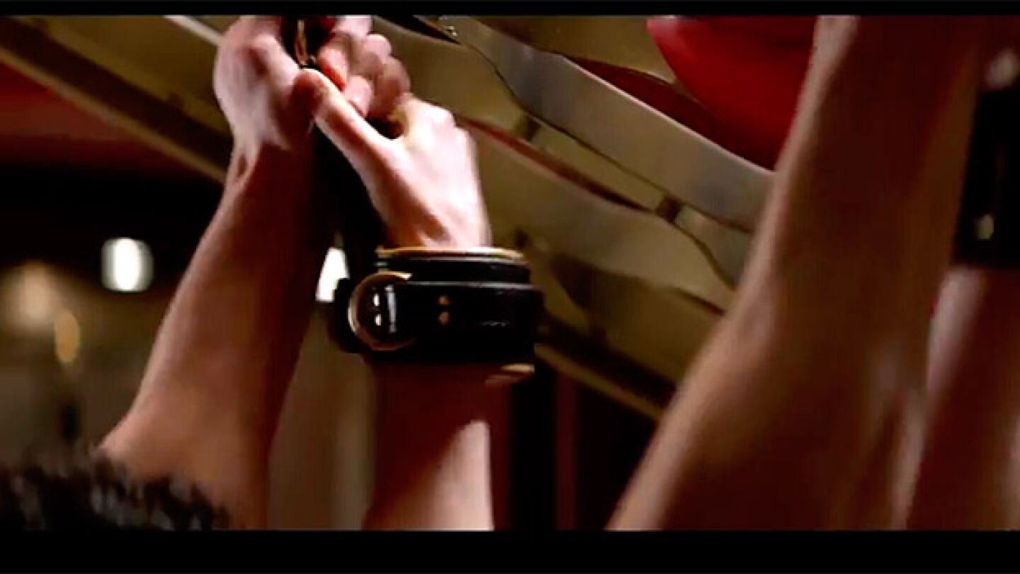 Imagen extra&iacute;da del tr&aacute;iler de 'Cincuenta Sombras de Grey'