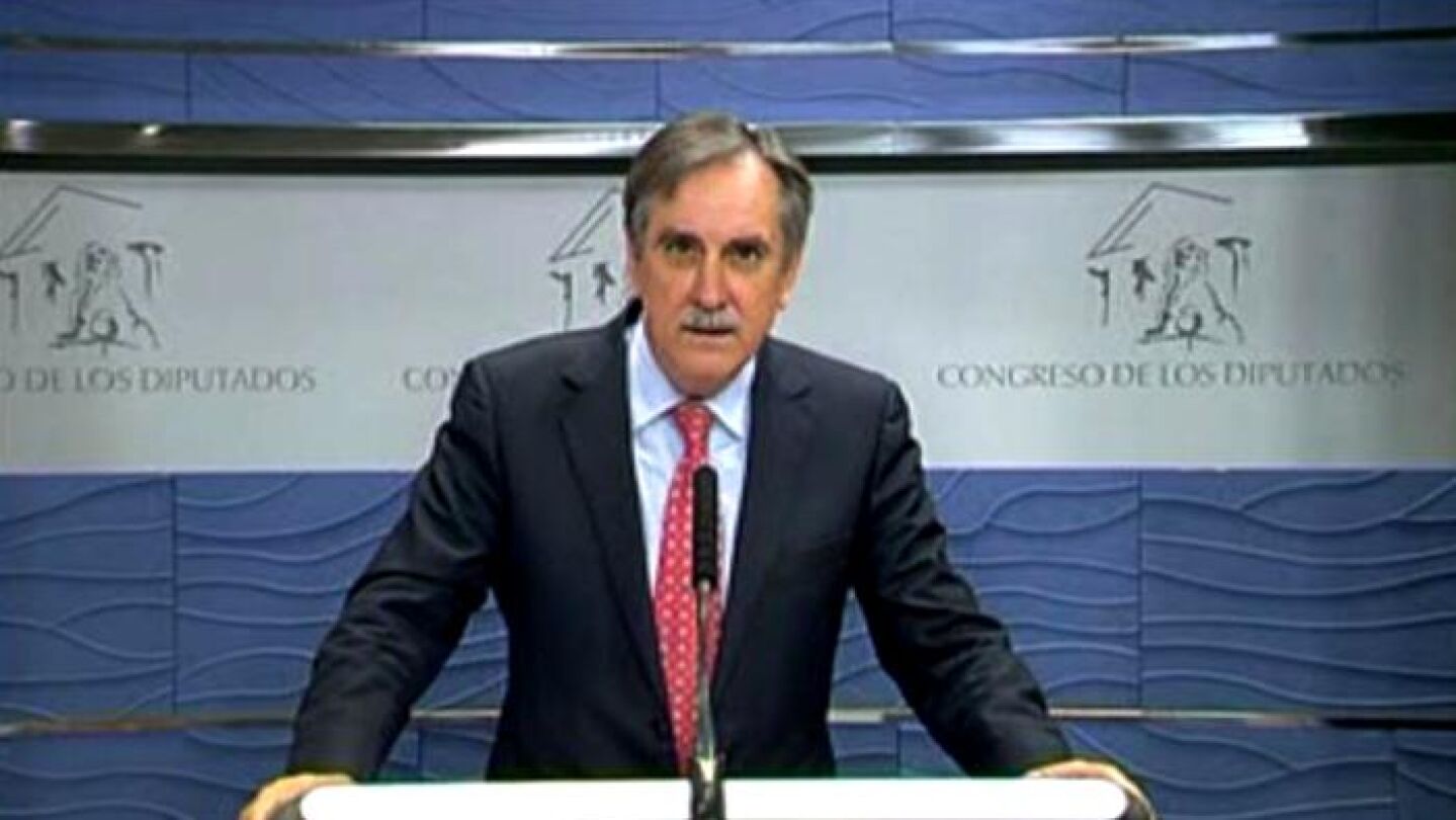 Valeriano G&oacute;mez habla desde el Congreso