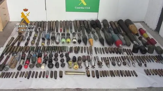 Arsenal de armas en Málaga Arsenal de armas en Málaga