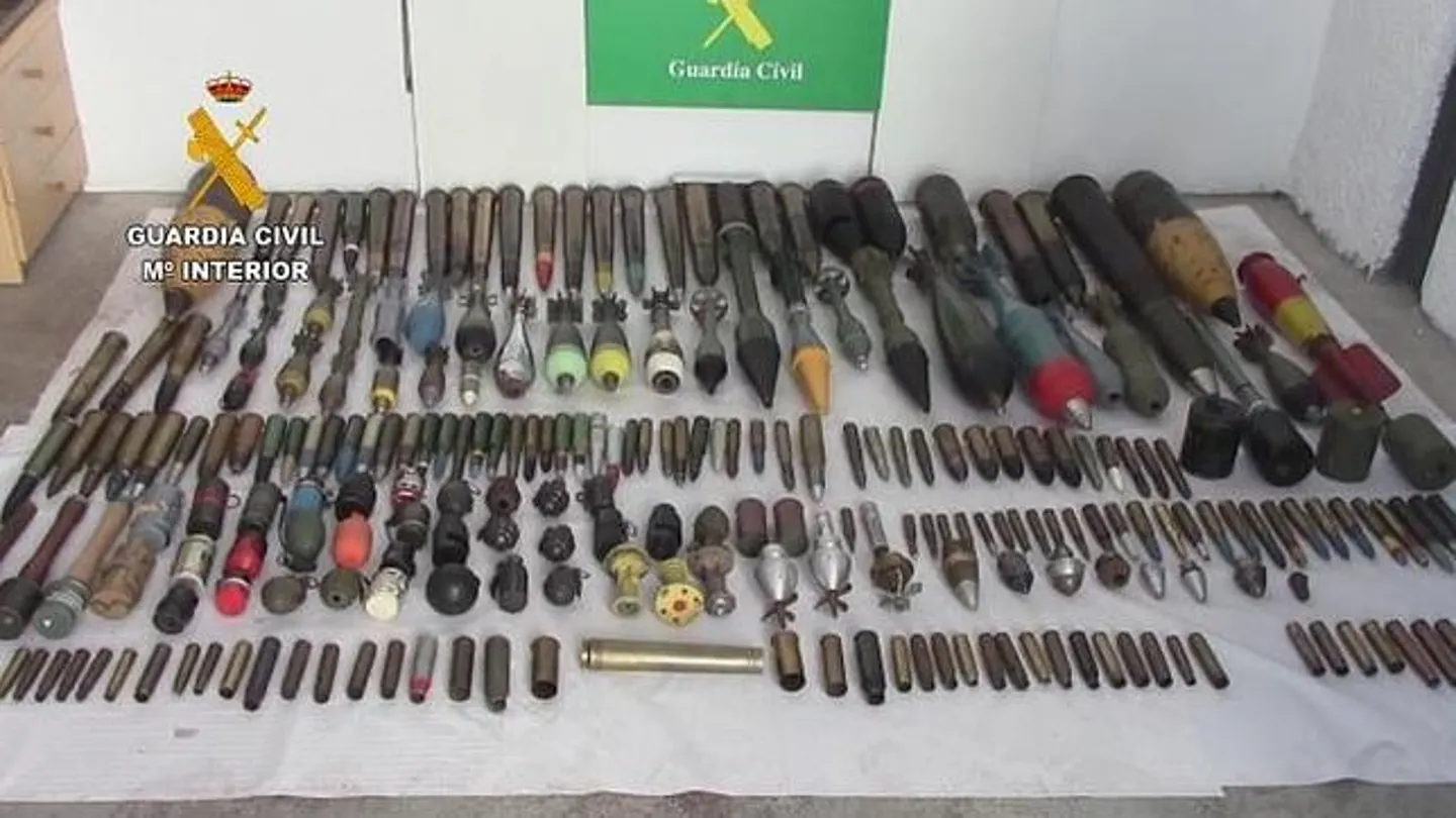 Arsenal de armas en Málaga Arsenal de armas en Málaga